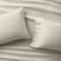 Standard 100% Washed Linen Solid Pillowcase Set Natural - Casaluna