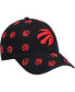 ფოტო #4 პროდუქტის Men's '47 Black Toronto Raptors Confetti Cleanup Adjustable Hat