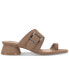 Фото #2 товара Women's Lenqua Slip-On Buckled Dress Sandals