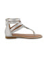 ფოტო #2 პროდუქტის Big Girls Gladiator Thong Sandals