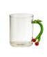 Фото #2 товара Cherry 15 oz Glass Mug, Set of 2