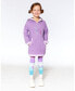 ფოტო #3 პროდუქტის Girl Super Soft Hooded Dress With Pockets And Unicorn - Child