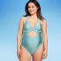 Фото #1 товара Shiny Cutout One Piece Maternity Swimsuit - Isabel Maternity by Ingrid & Isabel