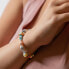Gentle Sweet Childhood bracelet with Lampglas pearls with pure BP22 silver