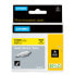Dymo IND Heat-Shrink Tube Labels - Black on yellow - Multicolour - -55 - 135 °C - UL 224 - MIL-STD-202G - MIL-81531 - SAE-DTL 23053/5 (1 - 3) - DYMO - Rhino