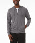 Men's Quick-Dry Stretch Hooded Full-Zip Sleep Jacket