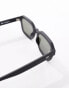 Фото #4 товара Le Specs impossible square sunglasses in black