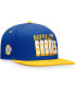 ფოტო #1 პროდუქტის Men's Royal, Gold Buffalo Sabres Heritage Retro Two-Tone Snapback Hat