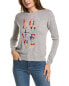 Kier+J Crewneck Cashmere Sweater Women's Grey S