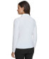 ფოტო #2 პროდუქტის Women's Long-Sleeve Lace-Trimmed Blouse