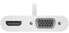 Goobay 52430 - Wired & Wireless - USB 3.2 Gen 1 (3.1 Gen 1) Type-A + Type-C - White - CE - WEEE - 0 - 45 °C - 15 mm