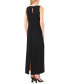 ფოტო #2 პროდუქტის Women's Crewneck Back Keyhole Sleeveless Dress