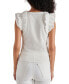 ფოტო #2 პროდუქტის Women's Adela Ruffle-Trim Top