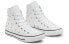 Фото #4 товара Converse Chuck Taylor All Star Studs High Top 高帮皮质斑点 金属铆钉 复古帆布鞋 女款 白 / Кеды Converse Chuck Taylor All Star Studs High Top 565848C