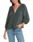 Фото #1 товара Velvet By Graham & Spencer Carla Top Women's Green S