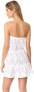 Фото #3 товара Milly 262014 Women's Crochet Soft Lace Becca Cover Up White Size M