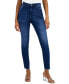 Фото #1 товара Women's High-Rise Frayed-Hem Skinny Jeans, Created for Macy's