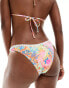 Фото #2 товара Kulani Kinis dreamscape crochet cheeky bikini bottom in multi