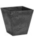 Фото #1 товара ArtStone Novelty 35188 Square Ella Planter/Flower Pot, Black, 18-Inch