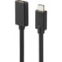 Renkforce RF-4755220 - 1 m - USB C - USB C - USB 3.2 Gen 2 (3.1 Gen 2) - 20000 Mbit/s - Black
