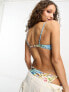 Фото #4 товара Reclaimed Vintage underwire bikini top in leopard floral print