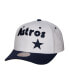 Фото #1 товара Men's White Houston Astros Cooperstown Collection Pro Crown Snapback Hat