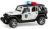 Фото #4 товара Bruder 02526 Jeep Wrangler Unlimited Rubicon Police QTY: 1