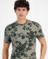 ფოტო #3 პროდუქტის Men's Watercolor Floral T-Shirt, Created for Macy's