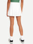 High-Waisted Pleated Performance Skort for Girls