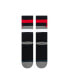 Houston Rockets Stripe Crew Socks