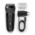 Фото #3 товара Braun Series 3 300s - Foil shaver - 2 SensoFoil - Black - LED - Battery - Nickel-Metal Hydride (NiMH)