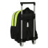 Фото #2 товара Школьный рюкзак с колесиками Real Betis Balompié Чёрный лимонный 28 x 34 x 10 cm