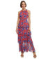 Фото #1 товара Платье макси Tommy Hilfiger с принтом цветов
