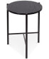 Фото #3 товара Round Side Table with T-Pattern Base