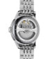 ფოტო #5 პროდუქტის Men's Swiss T-Classic Le Locle Powermatic 80 Gray Stainless Steel Bracelet Watch 39.3mm