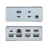 Фото #3 товара Targus HDG212B-GL - Wired - USB 3.2 Gen 1 (3.1 Gen 1) Type-C - 100 W - 1000 Mbit/s - Grey - 89 mm