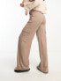 Фото #2 товара ASOS DESIGN Tall drapey cargo trousers in brown