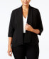 Фото #1 товара Пиджак женский открытый Kasper Plus Size Soft Blazer