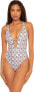 Фото #2 товара Becca by Rebecca Virtue 288925 Women's Reversible One Piece Swimsuit Multi S
