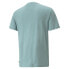 Фото #2 товара Puma Embroidered Logo Textured Crew Neck Short Sleeve T-Shirt Mens Size S Casua