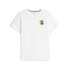 Фото #1 товара Puma Trash Talk Graphic Crew Neck Short Sleeve T-Shirt Mens White Casual Tops 62