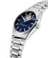 ფოტო #2 პროდუქტის Men's Swiss Automatic Highlife Heart Beat Stainless Steel Bracelet Watch 41mm