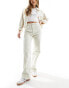 Фото #2 товара JJXX straight fit high waisted jeans in white