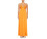 Jonathan Simkhai Womens Hayes Pebble Jersey Maxi Dress Yellow Size Large - фото #1