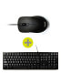 Фото #2 товара 900900 - Full-size (100%) - USB - AZERTY - Black - Mouse included