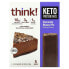 Фото #1 товара Think !, Keto Protein Bars, шоколадный муссовый пирог, 5 батончиков по 34 г (1,2 унции)
