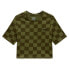 VANS Checker Crop II short sleeve T-shirt