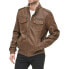Фото #2 товара Levis Mens Faux Leather Sherpa Aviator Bomber Jacket Small