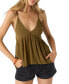 ფოტო #3 პროდუქტის Juniors' Robynn V-Neck Tank Top