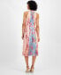 Фото #2 товара Women's Halter-Neck Sleeveless Midi Dress